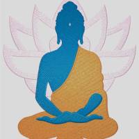 Meditation, Buddismus 13 x 18 cm Bild 2