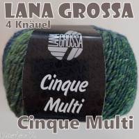 4 Knäuel 200 Gramm Cinque Multi von Lana Grossa in traumhaft schönen Farbverläufen Farbe 009 Partie 4424 Bild 8