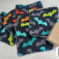 Babywaschlappen Fledermaus Bat 5er Set Waschlappen Waschtuch Waschlappen für Babys wiederverwendbar umweltfreundlich Bild 4