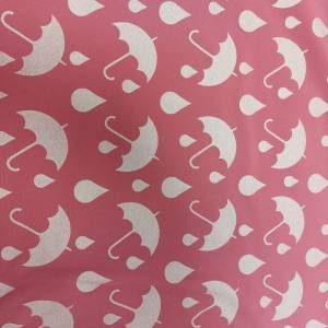 19,90 Euro/m  Softshell mit Regenschirm, rosa Bild 3