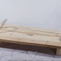 Tablett, nachhaltiges praktisches Möbel, Palettenmöbel, vielseitig Tablett, robustes Tablett aus Palettenholz Bild 8