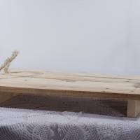 Tablett, nachhaltiges praktisches Möbel, Palettenmöbel, vielseitig Tablett, robustes Tablett aus Palettenholz Bild 9