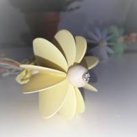 Blumenstecker Origami Papierherzen Kugeln 3 D, 21 cm, Frühling Ostern Muttertag, 4 verschiedene Farben Bild 3