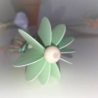 Blumenstecker Origami Papierherzen Kugeln 3 D, 21 cm, Frühling Ostern Muttertag, 4 verschiedene Farben Bild 5