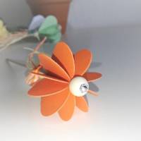 Blumenstecker Origami Papierherzen Kugeln 3 D, 21 cm, Frühling Ostern Muttertag, 4 verschiedene Farben Bild 6