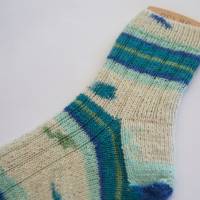 Handgestrickte Socken, Gr. 42/43 Bild 6