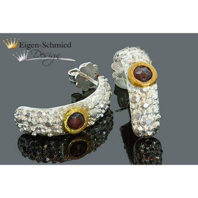 Goldschmiede Ohrringe 