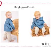 Strickanleitung für die Babyleggins Charlie in den Größen 50 bis 80, Anfängerfreundlich Bild 1