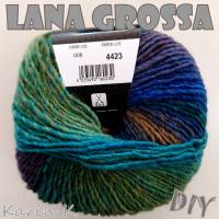 4 Knäuel 200 Gramm Cinque Multi von Lana Grossa in traumhaft schönen Farbverläufen Farbe 008 Partie 4423 Bild 8