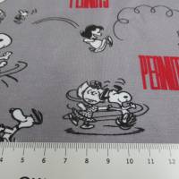 Snoopy, Peanuts - Playtime hellgrau BIO - Jersey Organic Cotton(1m/20,-€) Bild 4