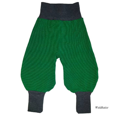 Pumphose *Ringel grün* - Wunschgröße