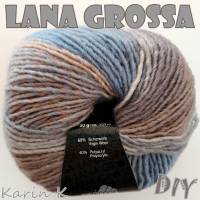 6 Knäuel 300 Gramm Cinque Multi von Lana Grossa in traumhaft schönen Farbverläufen Farbe 019 Partie 2946 Bild 4