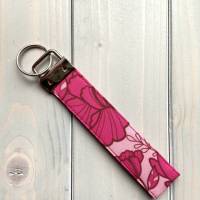 Schlüsselband Schlüsselanhänger Schlüsselring Schlüsselbändchen Schlüsselbund kurz "Beautiful Pink" Bild 3