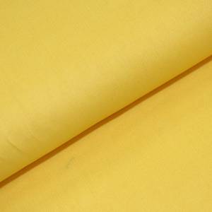 8,50 Euro/m   Baumwollstoff UNI gelb, 180 g/lfm Bild 1