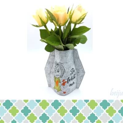 Glasmanschette Du fehlst mir