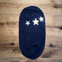 Mütze Beanie dunkelblau  Sterne reflektierend KU 46/49 50/54 55/60 Bild 4