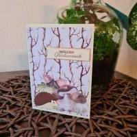 Geburtstagskarte - kleiner Igel - Bäume und Pilze Bild 3