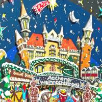 Aachener Weihnachtsmarkt 3D Pop Art bild aachen geschenk personalisierbar souvenir Bild 2