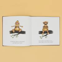 Bilderbuch, Kinderbuch, ab 4 Jahre, »Der Rindenbär auf der Suche nach Bärkömmlichkeit«, 48 Seiten inkl. Rezept, 21x21 cm Bild 4
