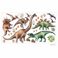 167 Wandtattoo Dinosaurier T-Rex, Triceratops, Stegosaurus - in 6 versch. Größen erhältlich Bild 2