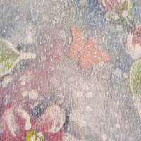 ZARTE APFELBLÜTEN - hübsches Leinwandbild mit Glitter auf 3,4cm dickem Galeriekeilrahmen 29cmx29cm Bild 7