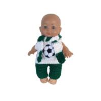 Fußball Kleidung für Puppen 20 cm für Fußballfans ! Bild 1