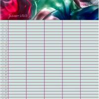 Blütenzauber – Familien-Kalender 2023 mit Planer Bild 2