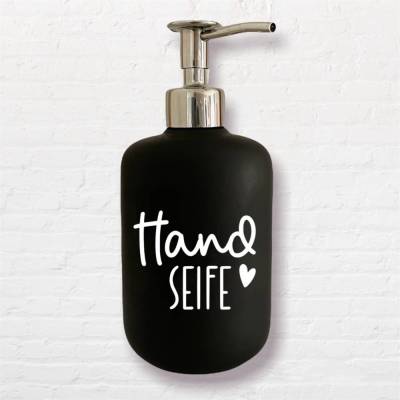 Aufkleber „Handseife“ Vinylaufkleber, Sticker