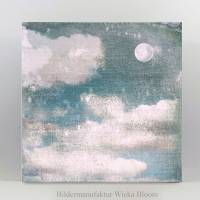 NACHTHIMMEL Mond Wolken Leinwandbild Kunstdruck Holzdruck Wanddeko Landhausstil Shabby Chic Vintage Style online kaufen Bild 5