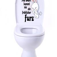 Toiletten Deckel Aufkleber-Sticker-Fun-WC-Bad-Toilette-Cartoon Aufkleber Bild 3