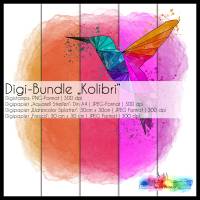 Digi-Bundle Kolibri zum drucken, sublimieren, basteln und mehr Bild 7