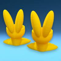 Eierbecher in Hasenform aus dem 3D-Drucker für Ostern Bild 3