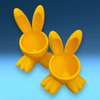 Eierbecher in Hasenform aus dem 3D-Drucker für Ostern Bild 4