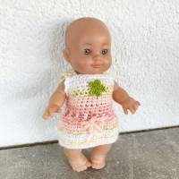 Süßes Kleidchen für Puppen 20 cm mit Kleeblatt sofort lieferbar !!! Bild 4