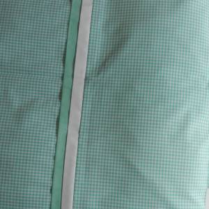 Babybettwäsche Vichykaro in kräftig mint (80x80 und 40x35 cm) Bild 4