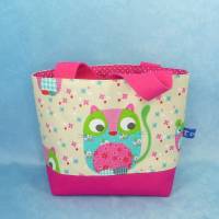 Kindertasche mit bunten Mäusen | Kindergartentasche | Kita Tasche | Osterkörbchen Bild 2
