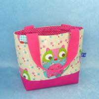 Kindertasche mit bunten Mäusen | Kindergartentasche | Kita Tasche | Osterkörbchen Bild 4