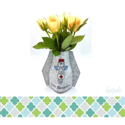 Glasmanschette Gute Besserung