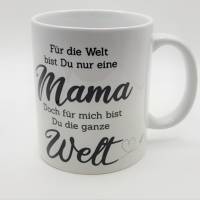 Tasse für Mama, Keramiktasse, Muttertag Bild 3