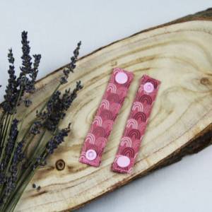 Stillmerker fuchsia pink rosa dunkelpink Regenbogen Stilldemenz Stillhelfer Stillhilfe Geschenk für Mütter Bild 4