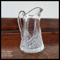 Vintage Kristallglas Kännchen - Mid Century / 60er Jahre Bild 1