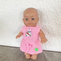 Süßes Kleidchen für Puppen 20 cm mit Osterhase sofort lieferbar !!! Bild 2