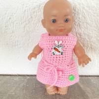 Süßes Kleidchen für Puppen 20 cm mit Osterhase sofort lieferbar !!! Bild 4
