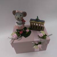 Geschenkbox Geldgeschenk Reise nach Berlin -  Mäuse für ein Mädchen - eine Frau Bild 2