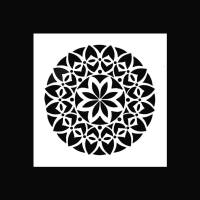 Schablone Ornament Mandala Blume DIY Malerei Handwerk Projekte Bild 1