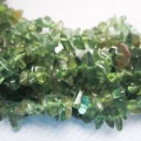 grüne Apatit Chips Perlen 5 mm-14 mm ein Strang Bild 4