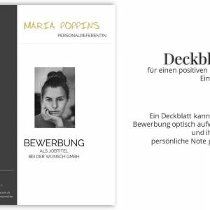 Bewerbungsvorlage deutsch | Word & Pages | Professionelle Bewerbung | Lebenslauf, Anschreiben, Deckblatt Bild 2