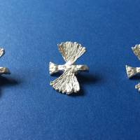 Pin "Taube" Friedenstaube aus 935 Silber, zum Anstecken Bild 7
