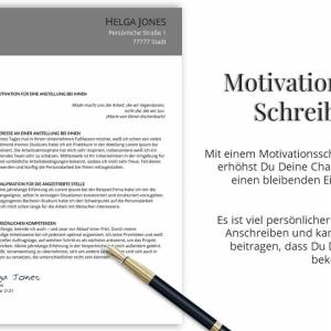 Professionelle Bewerbungsvorlage deutsch | Lebenslauf Vorlage Word, Pages & Canva | Seriöse Bewerbung Bild 7