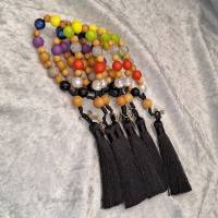Gebetskette "Perlen der Trauer", christlicher Schmuck, christliches Geschenk Bild 3